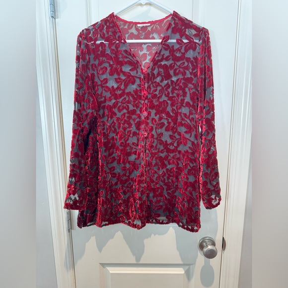 Valentine’s Day Vintage Laura Ashley Velvet Top & Skirt Size 8-10 - Picture 2 of 14